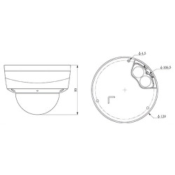 KAMERA WANDALOODPORNA IP TC-C35KS SPEC:I3/E/Y/S/2.8MM/V5.0 - 4.6Mpx 2.8mm