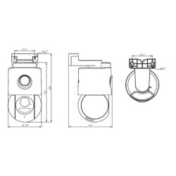 KAMERA IP OBROTOWA ZEWNĘTRZNA TC-H363N SPEC:I5W/WIFI/EU/4MM/V4.0 Wi-Fi, Color Maker 3Mpx 3Mpx 4mm 4mm
