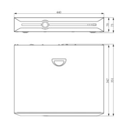 REJESTRATOR IP TC-R3440 4MB 40 KANAŁÓW AI