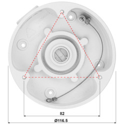 UCHWYT KAMERY TC-P54BM SPEC:FISHEYE/V1