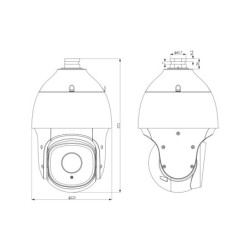 KAMERA IP SZYBKOOBROTOWA TC-H356S SPEC:30X/I/E++/A/V3.0 - 5Mpx 4.7... 141mm