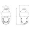 KAMERA IP OBROTOWA ZEWNĘTRZNA TC-H354S SPEC:23X/I/E/V3.1 - 5Mpx 5... 115mm