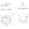 KAMERA IP SZYBKOOBROTOWA TC-H348M SPEC:63X/IL/E++/A - 3.7Mpx 5.7... 359mm