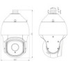 KAMERA IP SZYBKOOBROTOWA TC-H356S SPEC:30X/I/E++/A/V3.0 - 5Mpx 4.7... 141mm