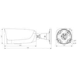 KAMERA IP LPR TC-C34LQ SPEC:LK/I3W/A/E/Y/M/S/H/LPR/8-32MM Color Maker / Pro - 4Mpx 8... 32mm - MOTOZOOM