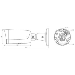 KAMERA IP TC-C35US 3LRA-28 Color Maker - 5Mpx 2.8mm
