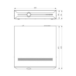 REJESTRATOR IP TC-R3840 4HB 40 KANAŁÓW AI