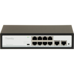 SWITCH POE TC-P3S010 SPEC:F/0820/AT/90 8-PORTOWY + 2X UPLINK
