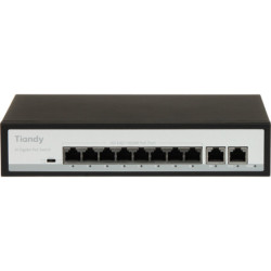 SWITCH POE TC-P3S010 SPEC:G/0820/AT/110 8-PORTOWY + 2X UPLINK
