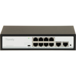 SWITCH POE TC-P3S010 SPEC:H/0820/AT/90 8-PORTOWY + 2X UPLINK