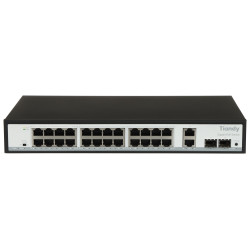 SWITCH POE TC-P3S028 SPEC:G/2422/AT/280 24-PORTOWY + 2X UPLINK + 2X SFP