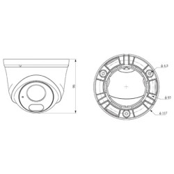 KAMERA IP TC-C34HS SPEC:I3/E/Y/C/SD/2.8MM/V4.2 SuperLite SERIES - 4Mpx 2.8mm