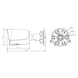 KAMERA IP TC-C35WQ SPEC:I5W/E/Y/2.8MM/V4.2 - 5Mpx 2.8