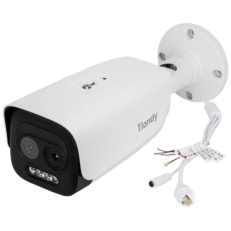 HYBRYDOWA KAMERA TERMOWIZYJNA IP TC-C35LQ SPEC:I5W/E/Y/T/6MM/V4.2 6.8mm - 720p, - 5Mpx 6mm TIANDY