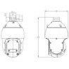 KAMERA IP OBROTOWA ZEWNĘTRZNA TC-H354S 423IA - 5Mpx 5... 115mm TIANDY