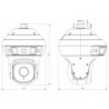 KAMERA IP SZYBKOOBROTOWA TC-H366V 425DA PANORAMICZNA - 4Mpx 4.8... 120mm TIANDY