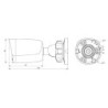 KAMERA IP TC-C32QN SPEC:I5W/WIFI/EU/2.8MM/V4.0 WI-FI SERIES - 1080p 2.8mm TIANDY