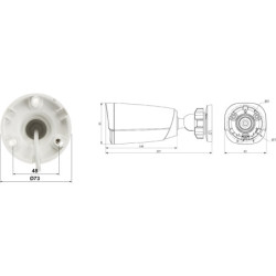 KAMERA IP TC-C34GS SPEC:I5/E/Y/C/SD/2.8MM/V4.2 SuperLite SERIES - 4Mpx 2.8mm TIANDY