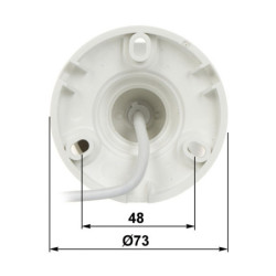 KAMERA IP TC-C34QN 2GNA-28 Spark Series - 4Mpx 2.8mm TIANDY