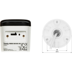 KAMERA IP TC-C34WS SPEC:I5W/E/Y/M/2.8MM/V4.2 Color Maker - 4Mpx 2.8mm TIANDY