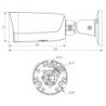 KAMERA IP TC-C35US 3LRB-4 LK Series - 5Mpx 4mm TIANDY