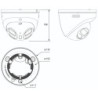 KAMERA IP TC-C386V 4LHA-28 PANORAMICZNA POLAR DAY / Pro Series - 8Mpx 2 X 2.8mm TIANDY