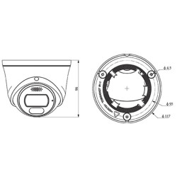 KAMERA IP TC-C35XS SPEC:I3W/E/Y/M/S/B/2.8MM/V5.0 Color Maker - 5Mpx 2.8mm