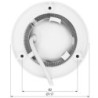 KAMERA IP TC-C38XQ SPEC:I3W/E/Y/2.8MM/V4.2 - 8Mpx 4K UHD 2.8mm TIANDY