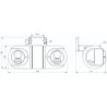 PODWÓJNA KAMERA IP TC-C38RN 2ANA-28 SK Series / Color Maker 2x 4Mpx 2x 2.8mm TIANDY
