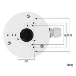 UCHWYT KAMERY TC-P34BM SPEC:V5/V4.0 TIANDY